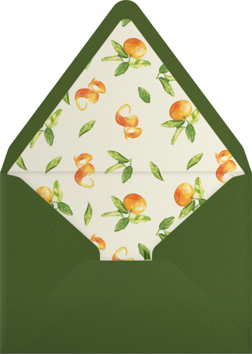 Clementine Border - Clementina Sketchbook Envelope