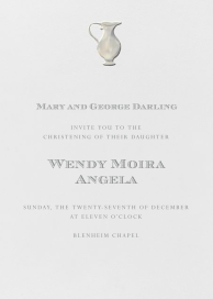 Jarra Bautismal - Religious Invitation by Paperless Post