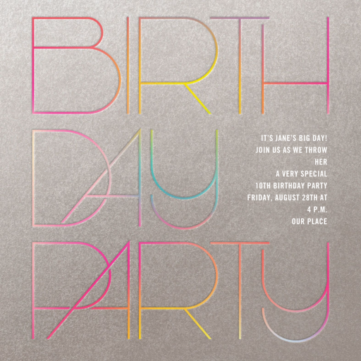 Birthday Candle Lighting - Birthday Invitation by Paperless Post