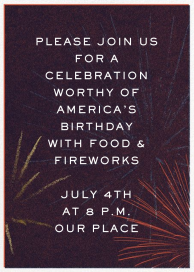 Festive Fireworks - 4th of July Invitation by Paperless Post