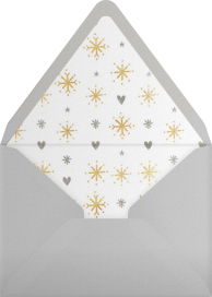 Snowflake Sparkle - Little Cube Envelope