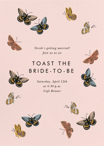 Monarch - Bridal Shower Invitation by Rifle Paper Co.