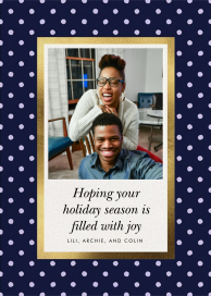 Perfect Spots Photo - Holiday Card by kate spade new york