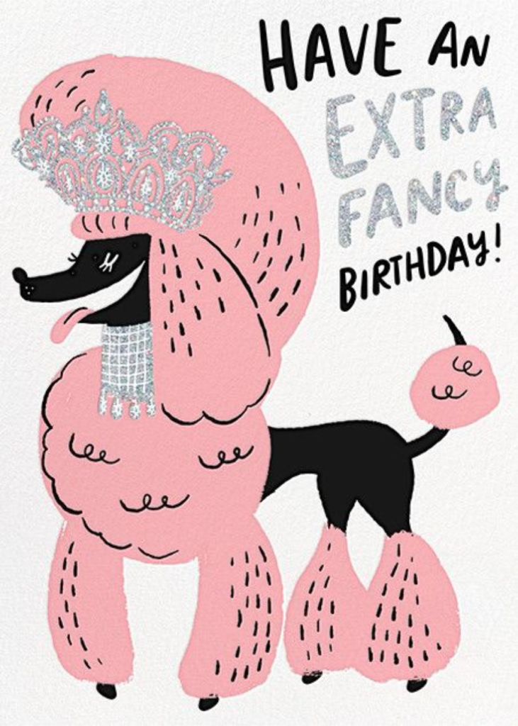 Extra Fancy Card