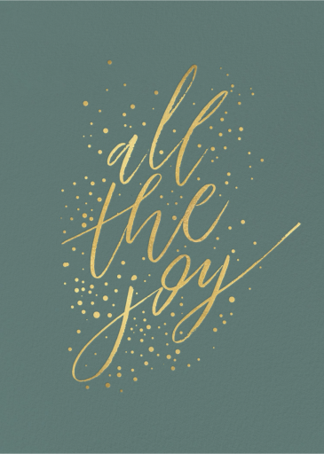 All the Joy - Christmas Card by 2021 Co.