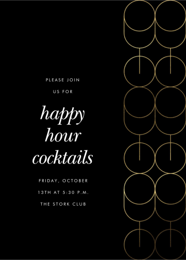Nice Stems - Happy Hour Invitation by Paperless Post