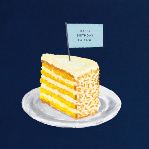 Slice of Cake - Birthday Card by Paperless Post