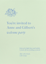 Adornment - Welcome Party Invitation by Paperless Post