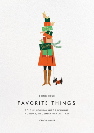 Season of Giving - Christmas Party Invitation by Rifle Paper Co.