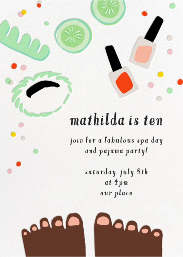 Best Feet Forward - Birthday Invitation by Hello!Lucky