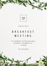 Chincoteague Vine - Breakfast/Lunch Invitation by Paperless Post