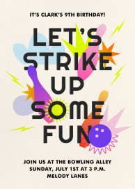 Neon Strike by Paperless Post