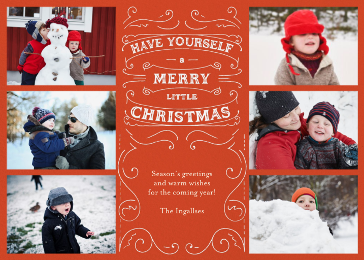 Christmas Chronicle - New Year's Card by Paperless Post