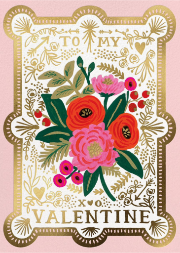 Vintage Valentine - Valentine's Day Card by Rifle Paper Co.