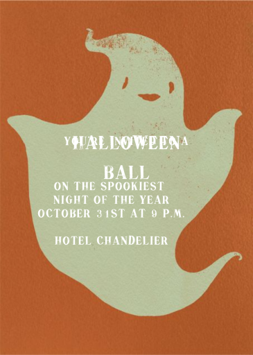 Ghostling - Halloween Invitation by Paperless Post