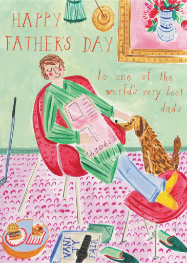 Dog Dad by Mr. Boddington's Studio