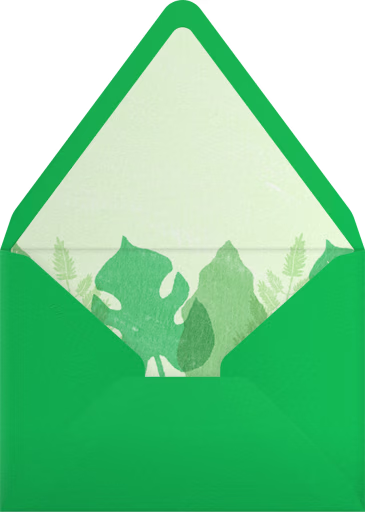 Tropical Frame - Paperless Post Envelope