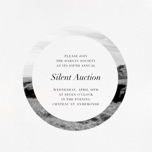 Aperture - Fundraiser Invitation by Paperless Post