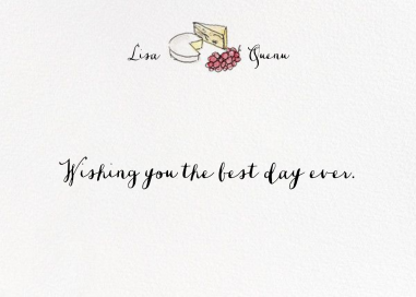 Monsieur Affineur by Paperless Post