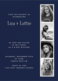 Photo Booth - Bar & Bat Mitzvah Invitation by Paperless Post