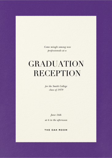 A La Mode - Graduation Party Invitation by Paperless Post