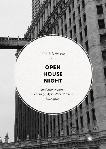 Orbit - Open House Invitation by Paperless Post