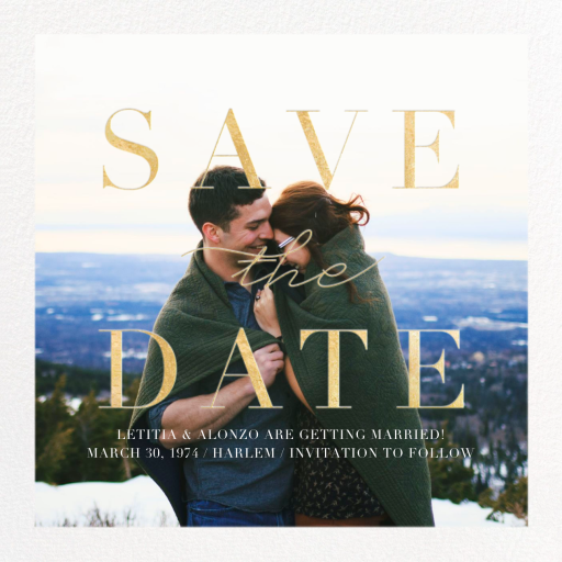 Remnant Photo (Save the Date) - Save the Date by Paperless Post
