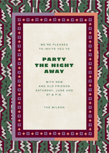 Mud Cloth Border by Jungalow