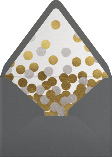 Vintage Snowflakes - Paperless Post Envelope