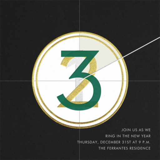 Film Countdown - Invitation by Paperless Post