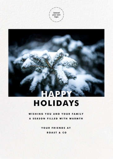 Tall Horizontal (Photo) - Holiday Card by Paperless Post