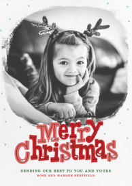 Christmas Snowdrift by Paperless Post