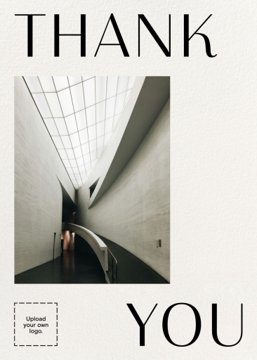 Art Deco Architecture - Business Greeting Card by Paperless Post