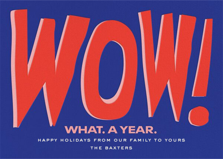 Understatement - New Year's Card by Cheree Berry Paper & Design