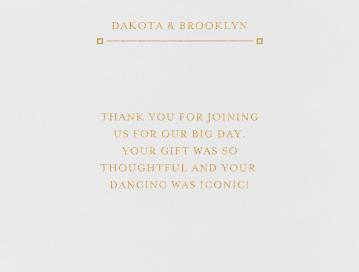 Candela (Thank You) - Stationery by Crane & Co.