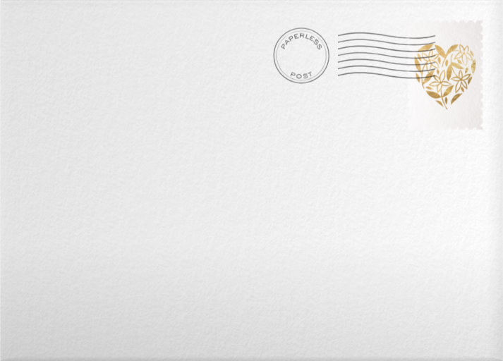 Sending Hearts - Linda and Harriett Envelope