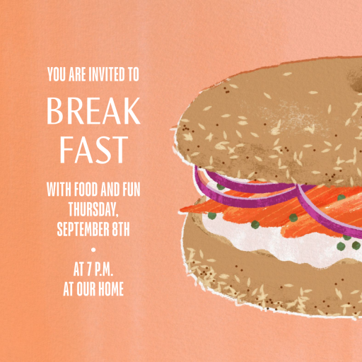 Bagel Brunch by Paperless Post