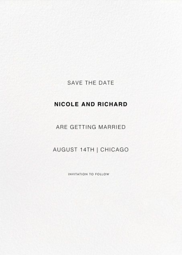 Greenwich - Save the Date by Paperless Post - Back