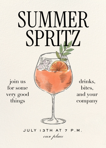Citrus Spritz by Martha Stewart