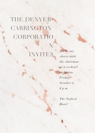 Caracalla - Corporate Reception Invitation by Paperless Post
