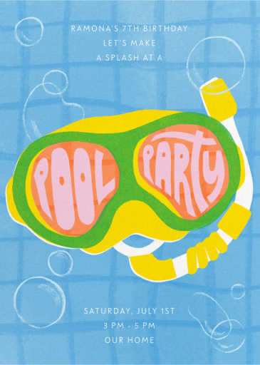 Swimfins by Paperless Post