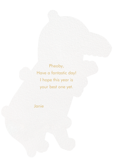 Epic Plans - Greeting Card by Hello!Lucky - Back