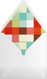Wrapped in Plaid - Paperless Post Envelope