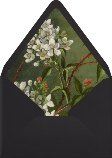Embossed Baby’s Breath - Inquisited Envelope