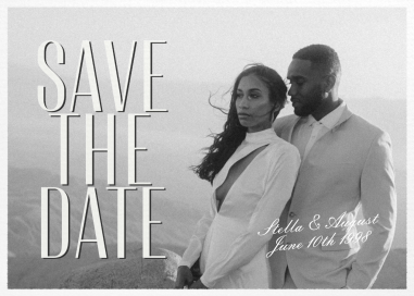 Wedding Postage - Save the Date by Paperless Post