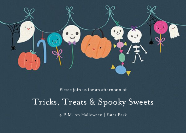 Haunted Hang - Halloween Invitation by Little Cube