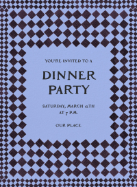 Mosaic Nights - Invitation by Hadley Paper Goods