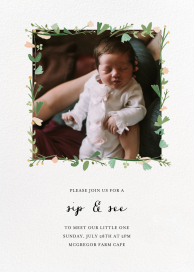 Miss Potter Photo - Sip and See Invitation by Mr. Boddington's Studio