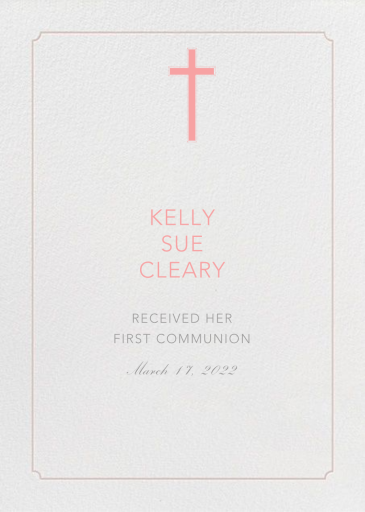 Indented Rounded Corners Tall by Paperless Post