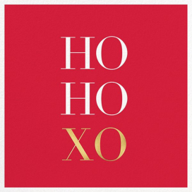 Ho Ho Xo by Sugar Paper